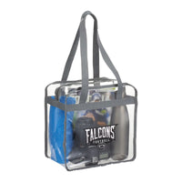 Game Day Clear Zippered Safety Tote 15L