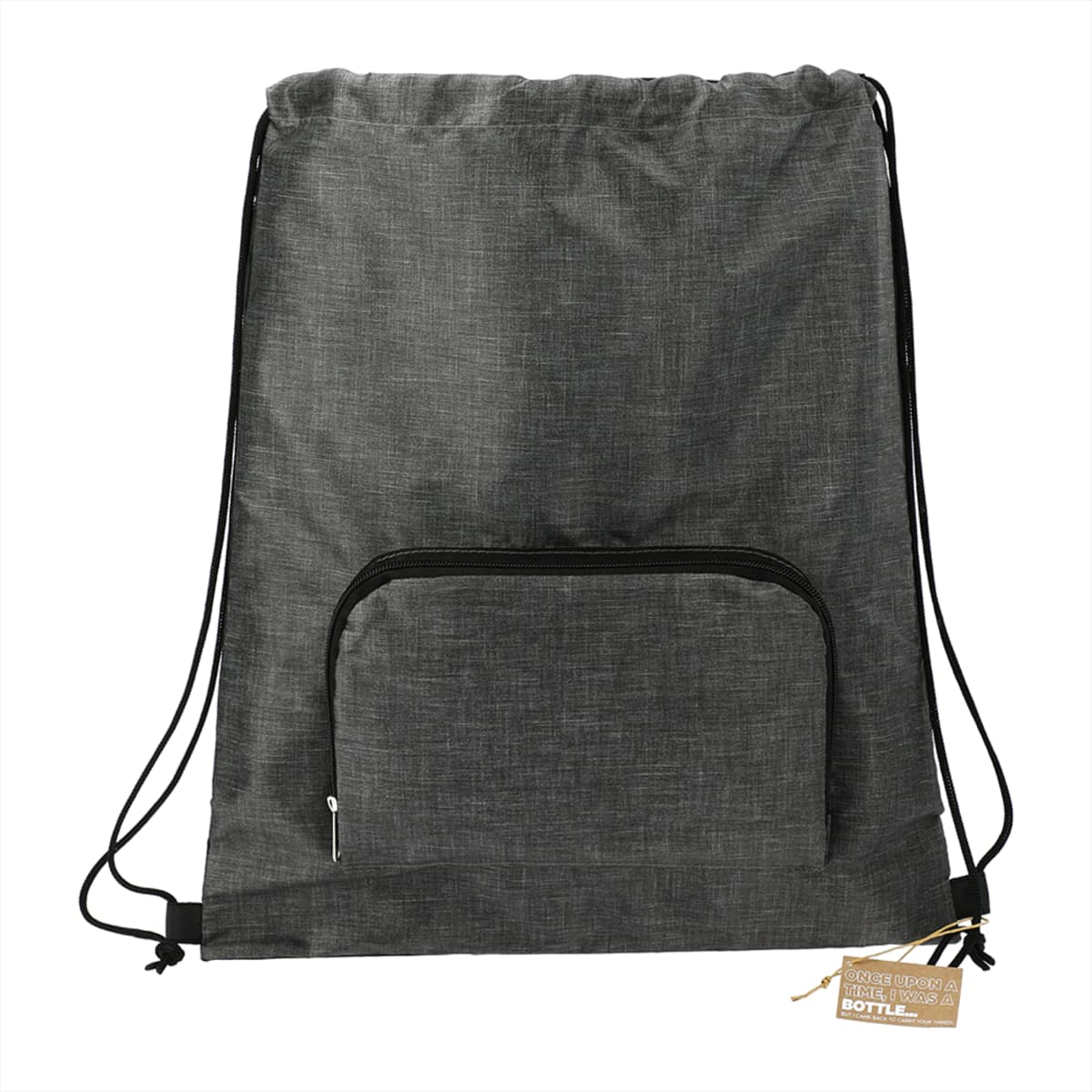 Ash Recycled Packable Drawstring Bag