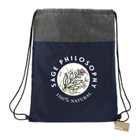 Ash Recycled Drawstring Bag