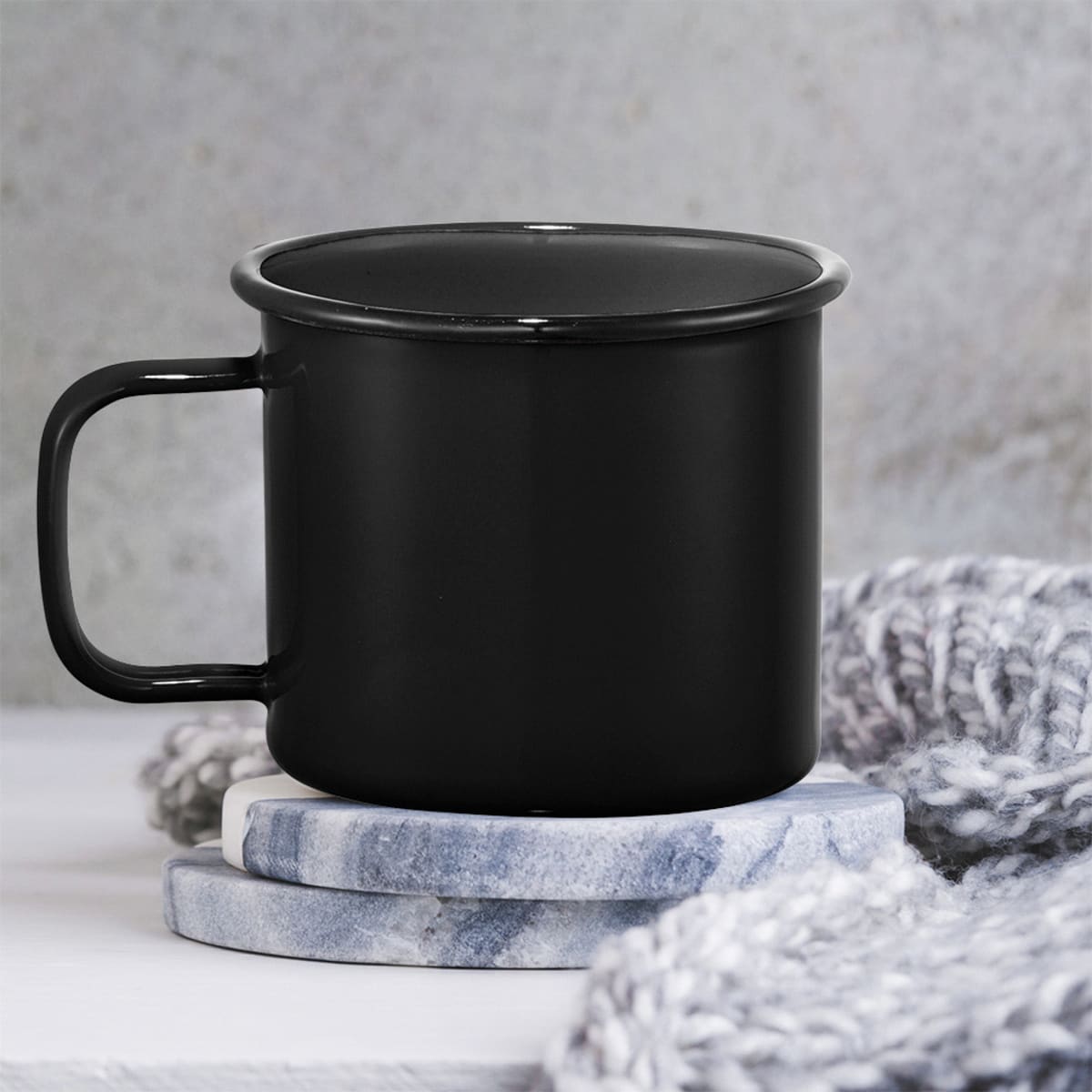 Enamel Metal Cup 500ml