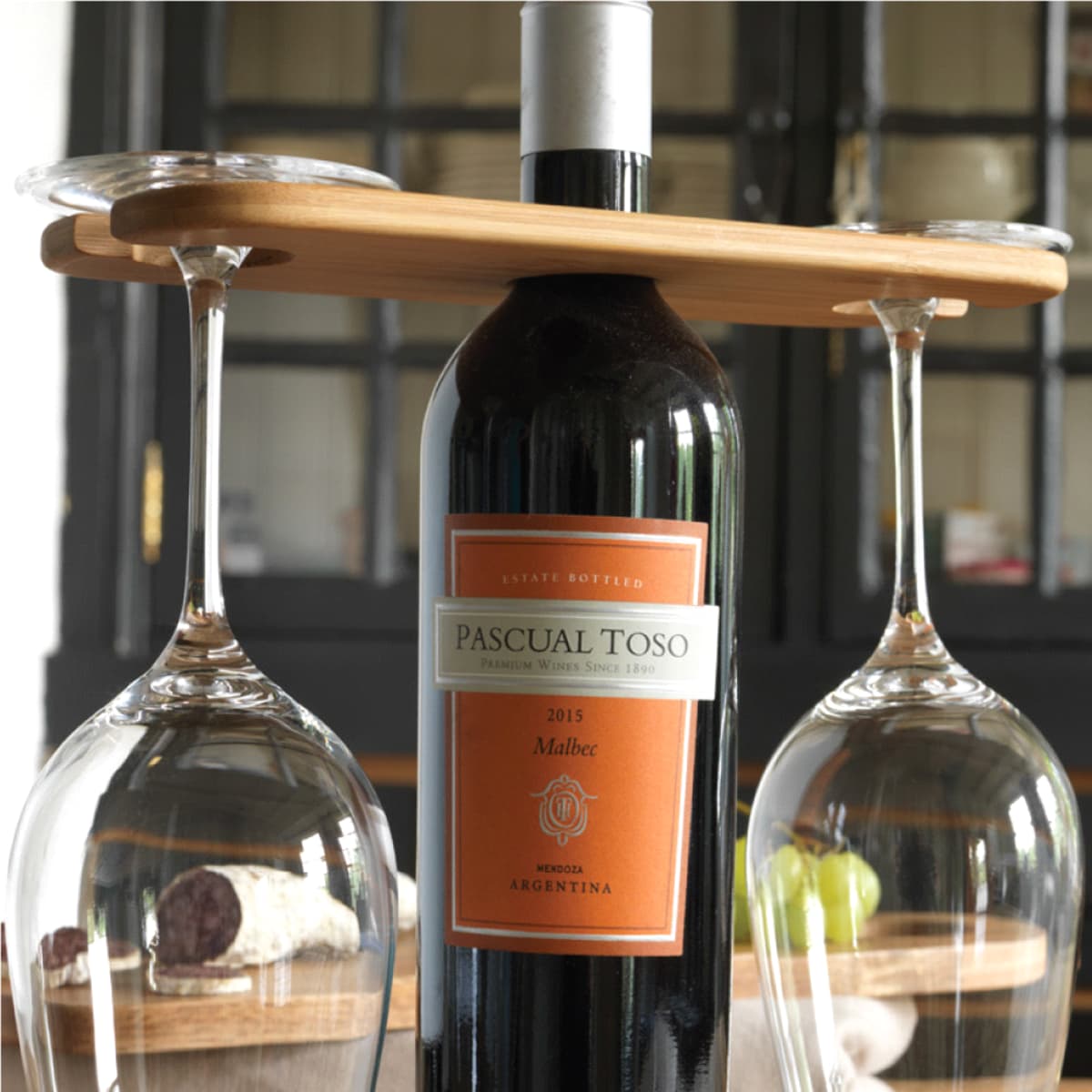 Wine Bottle Glass Carrier