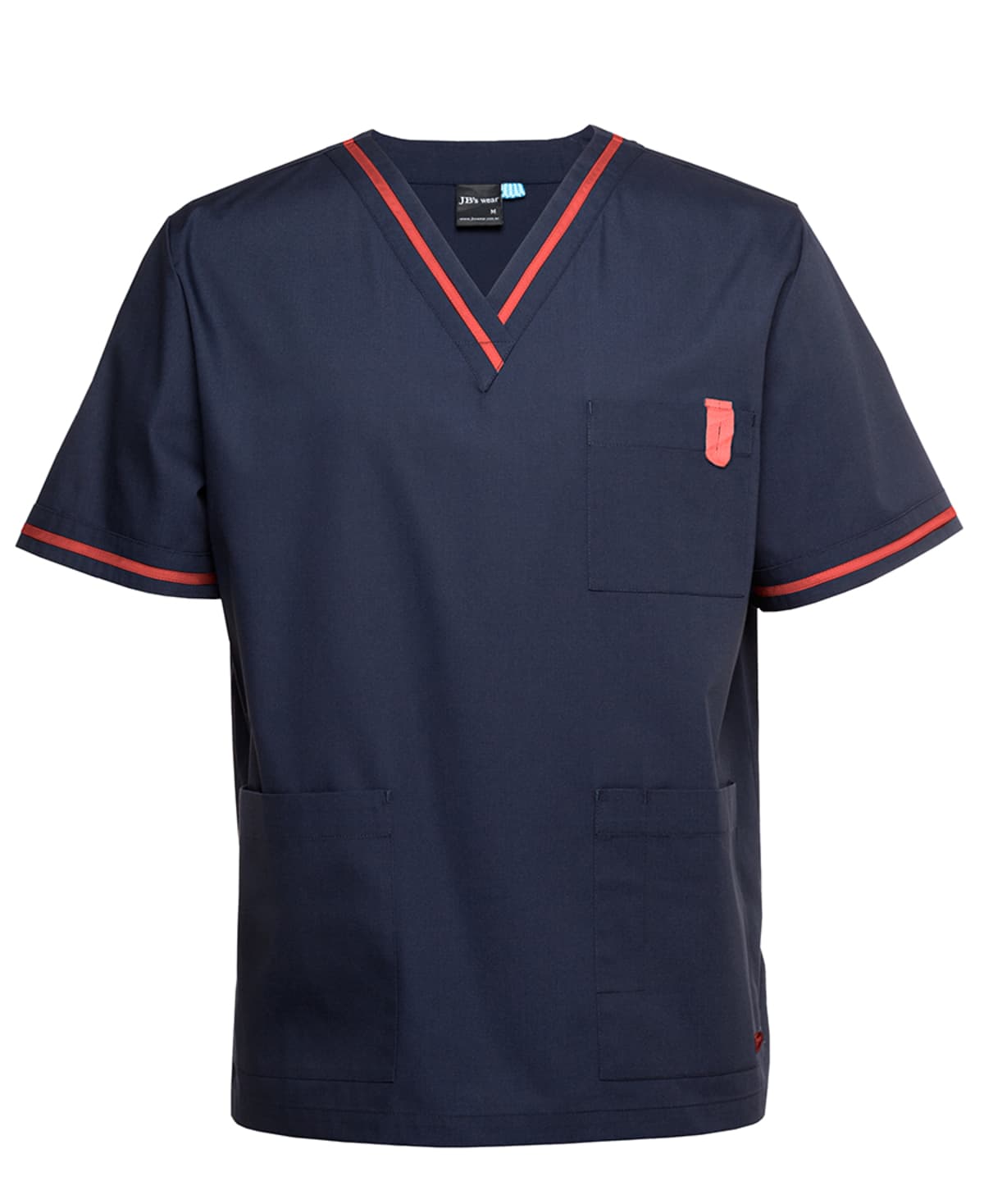 JB's Contrast Scrubs Top