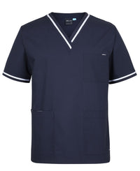 JB's Contrast Scrubs Top