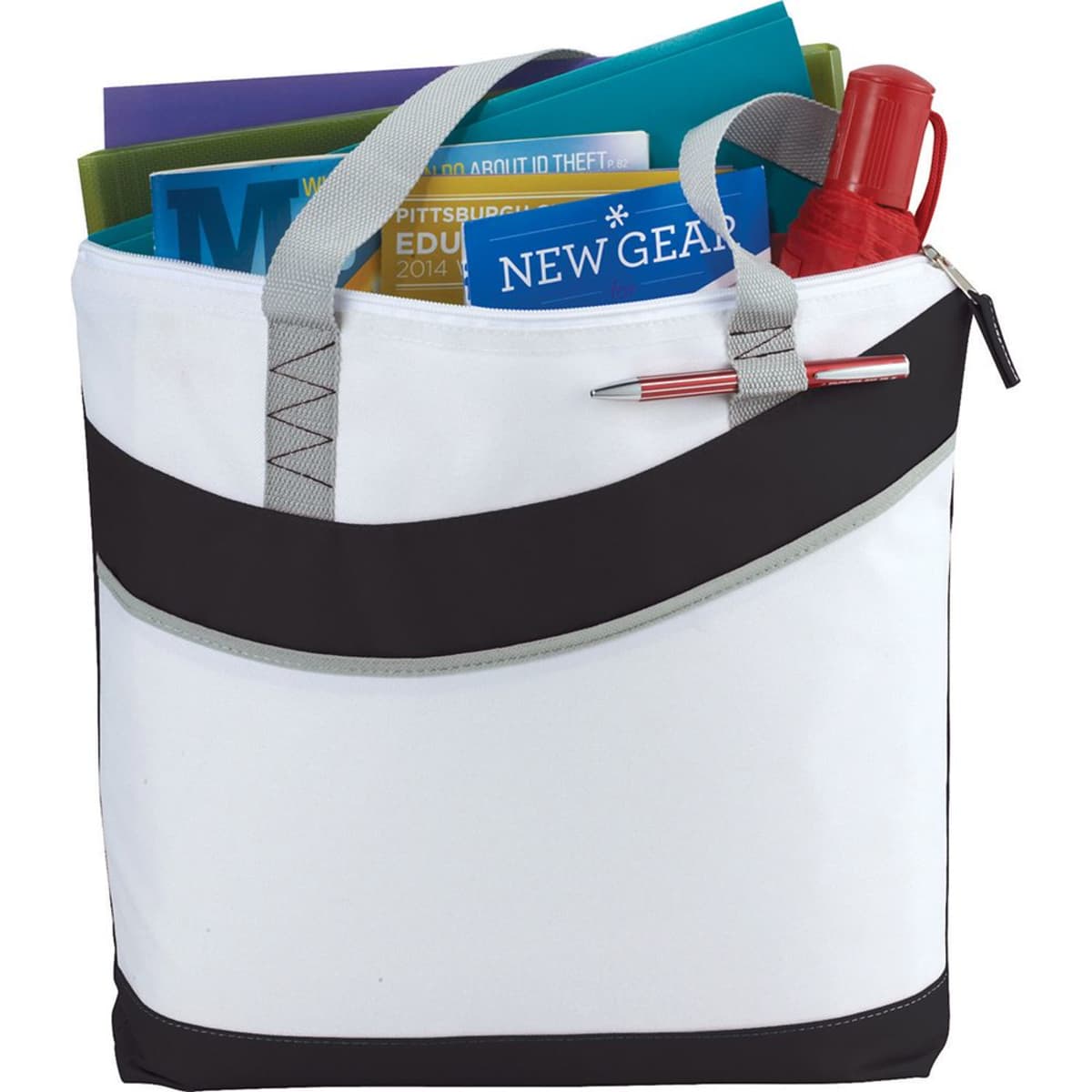 Upswing Zippered Convention Tote 10L