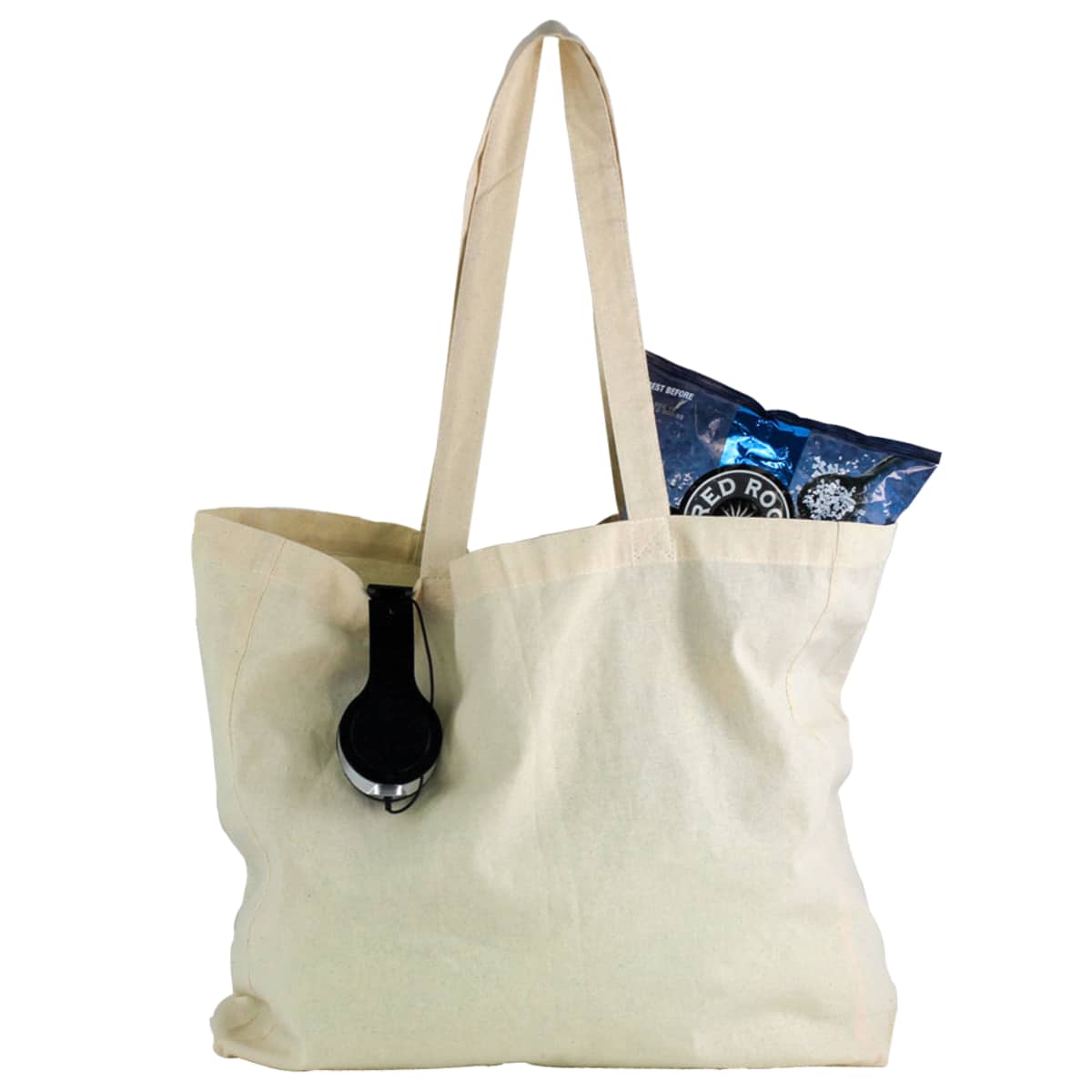 Natural Cotton Shopper Tote