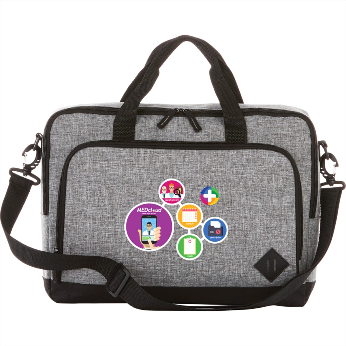Graphite 15" 9L Computer Briefcase