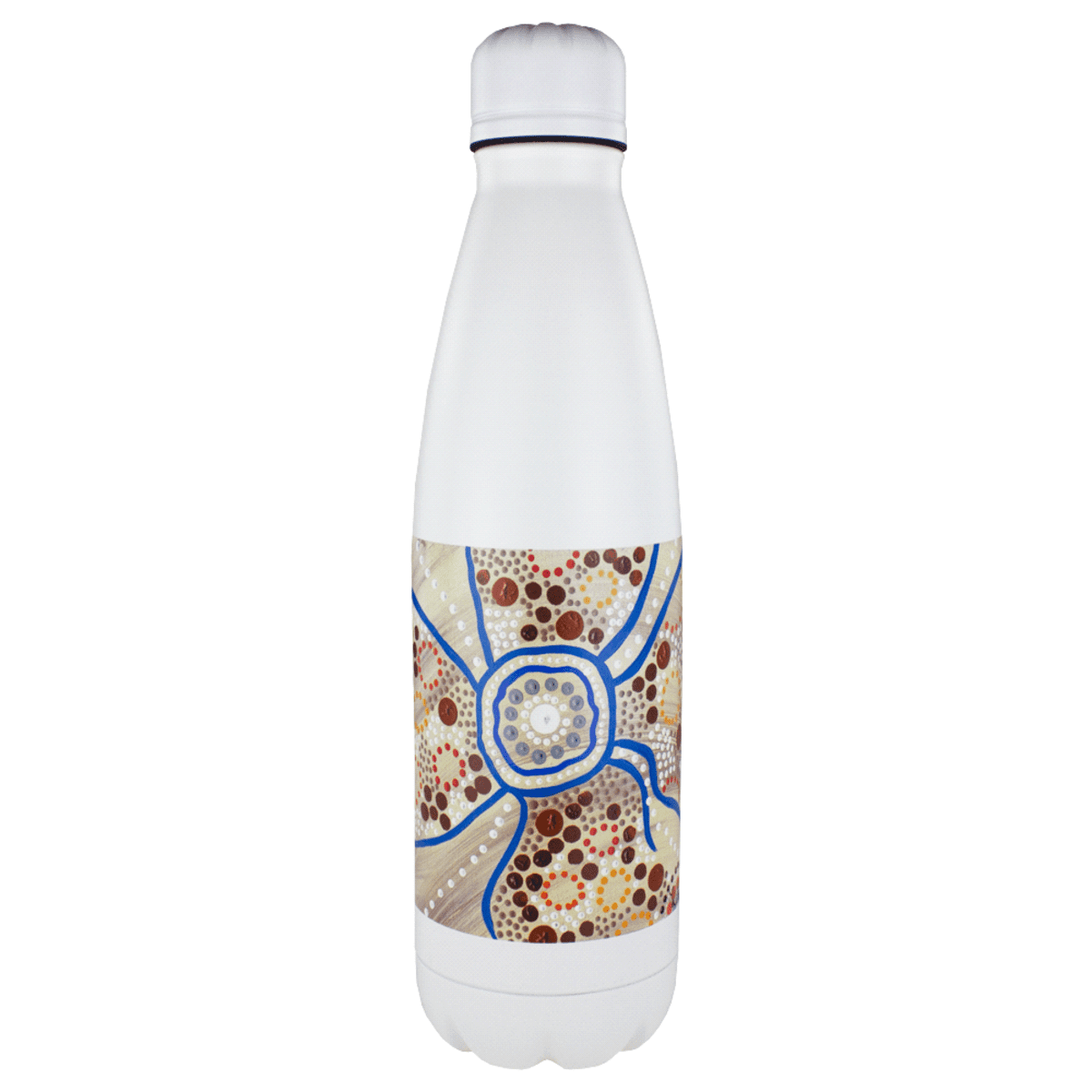 Mega Copper Vacuum Insulated Bottle with Rotary Digital Print - 760ml