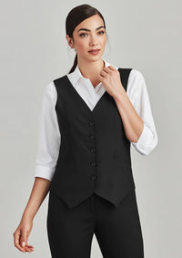 Comfort Wool Stretch Womens Peaked Vest