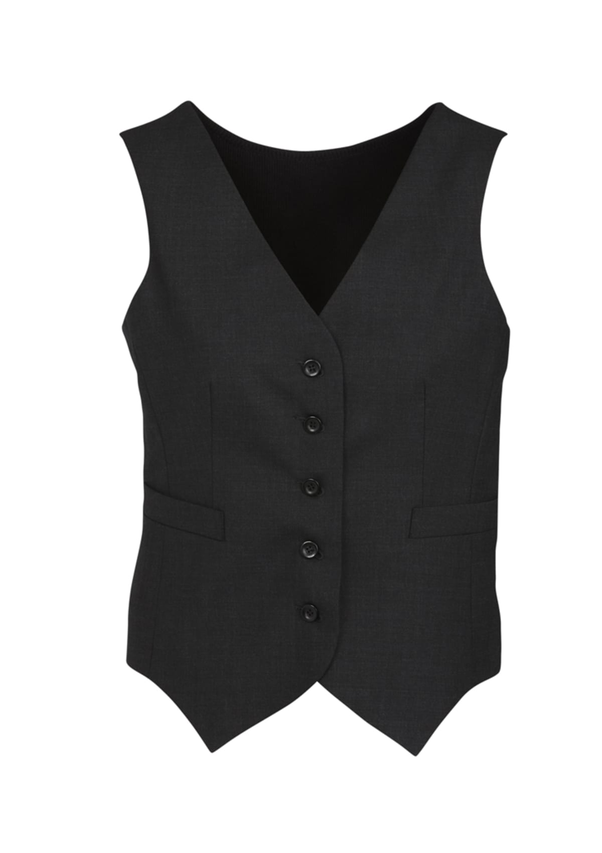 Comfort Wool Stretch Womens Peaked Vest