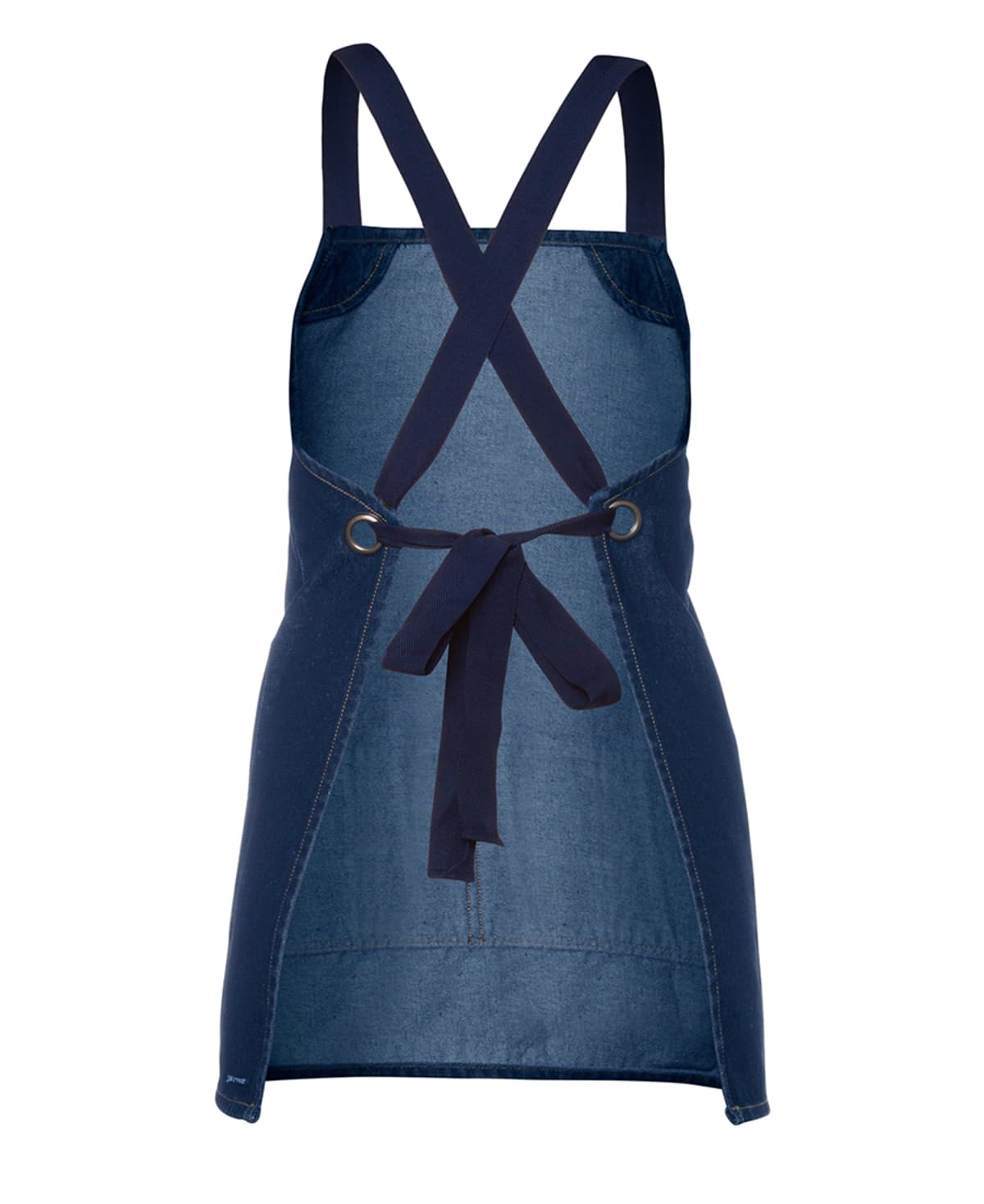 JB's Cross Back 65x71 Bib Denim Apron (Without Strap)
