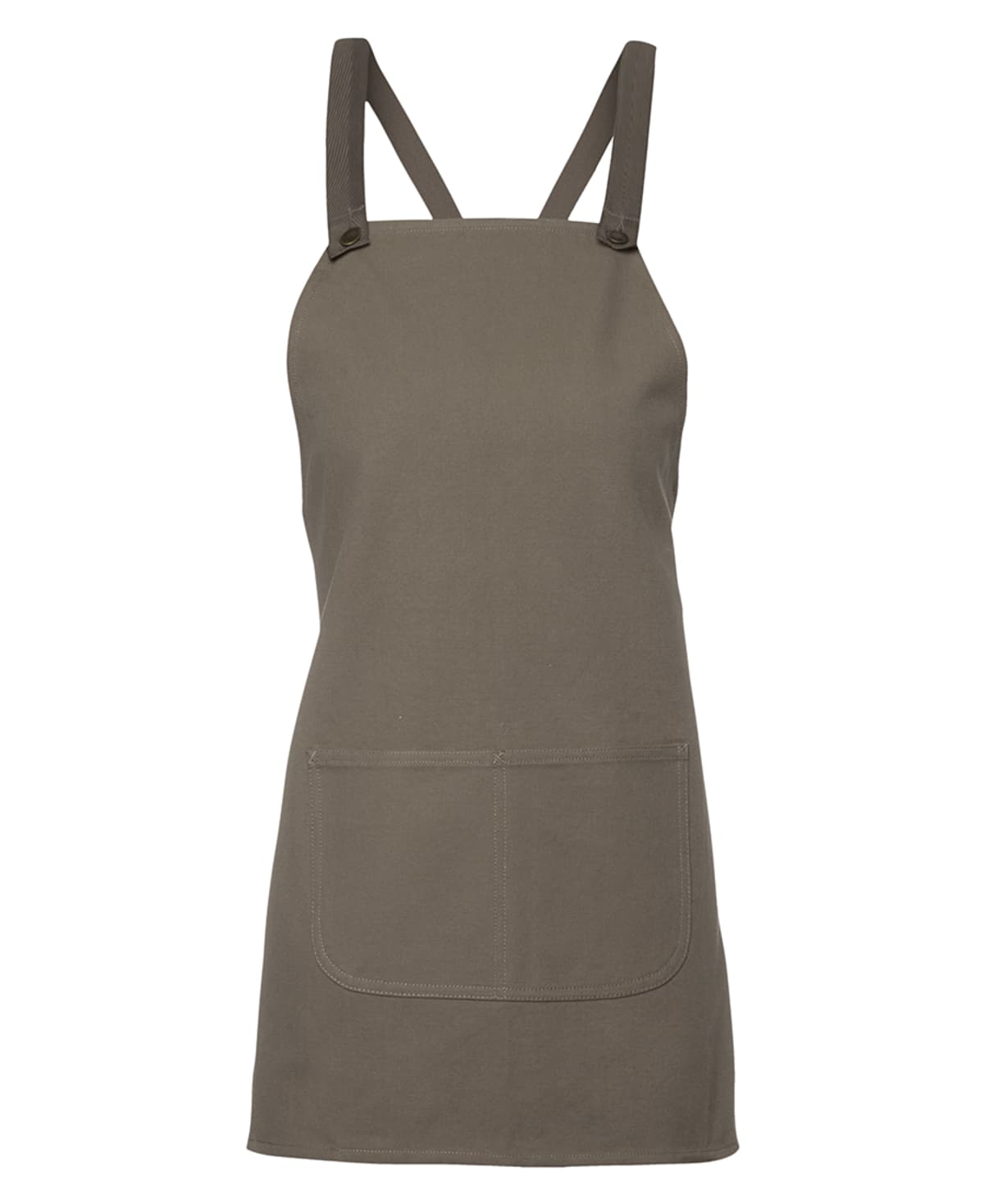 JB's Cross Back 65x71 Bib Canvas Apron (Without Strap)