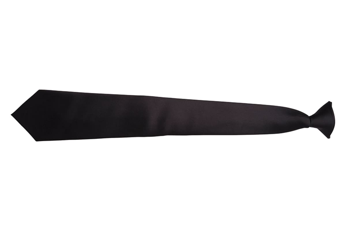 JB's Clip On Tie (5 Pack) Black