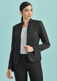 Womens Cool Stretch Short Jacket with Reverse Lapel