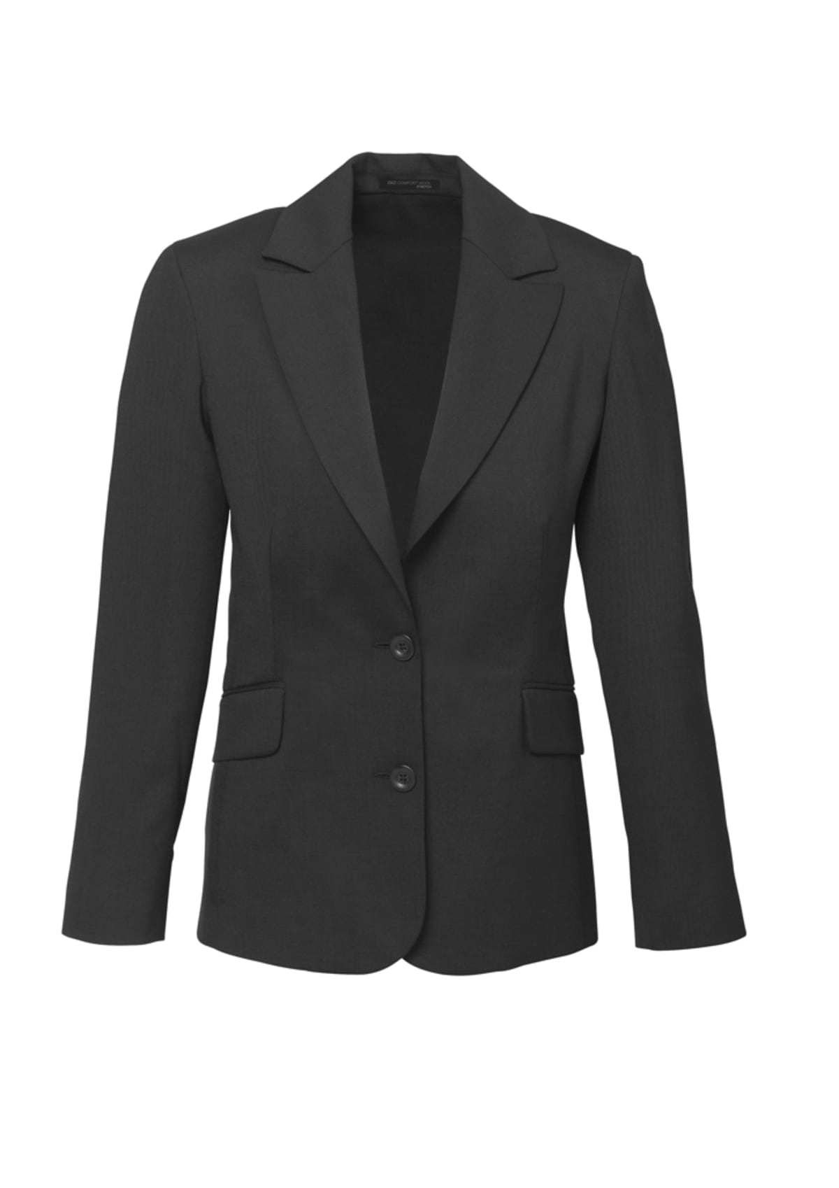 Womens Comfort Wool Stretch Longline Jacket