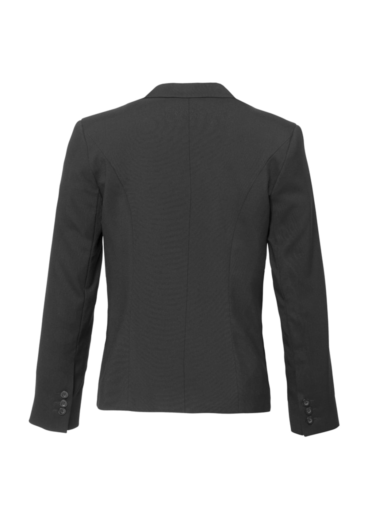 Womens Comfort Wool Stretch Short Jacket with Reverse Lapel