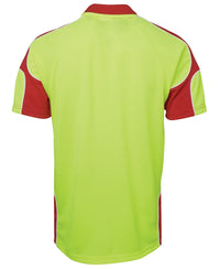 JB's Hi Vis S/S Arm Panel Polo