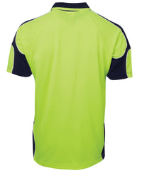 JB's Hi Vis S/S Arm Panel Polo