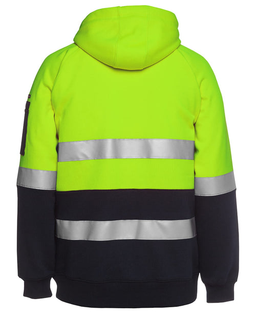 JB's Hi Vis (D+N) Full Zip Fleecy Hoodie