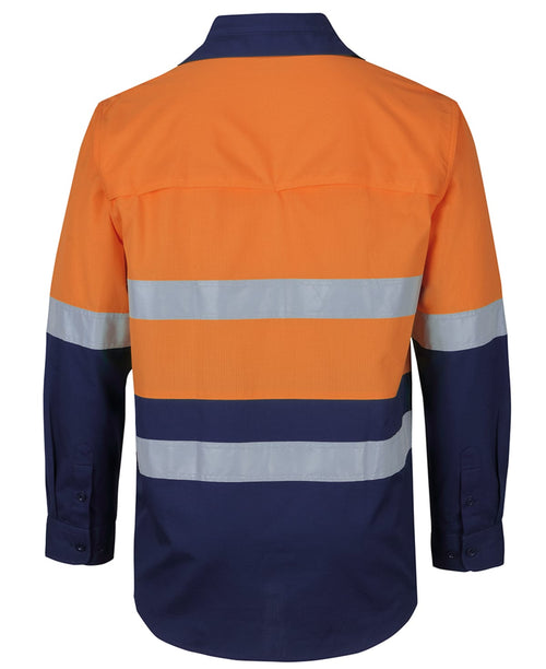 JB's Hi Vis (D+N) Ripstop L/S Fishing Shirt