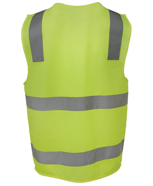 JB's Hi Vis (D+N) Zip Safety Vest