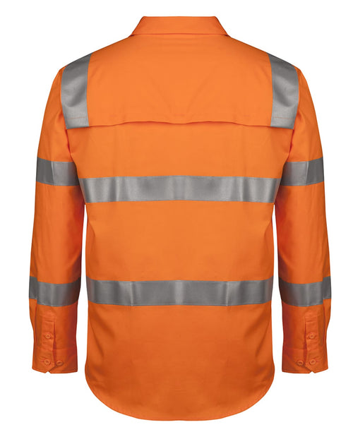 JB's Hi Vis (D+N) L/S 150g AUST. Rail Work Shirt