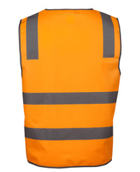 JB's Vic Rail (D+N) Zip Safety Vest Orange