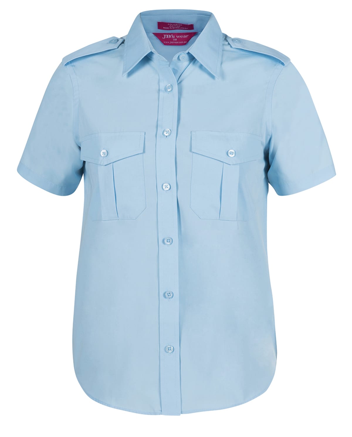 JB's Ladies S/S Epaulette Shirt