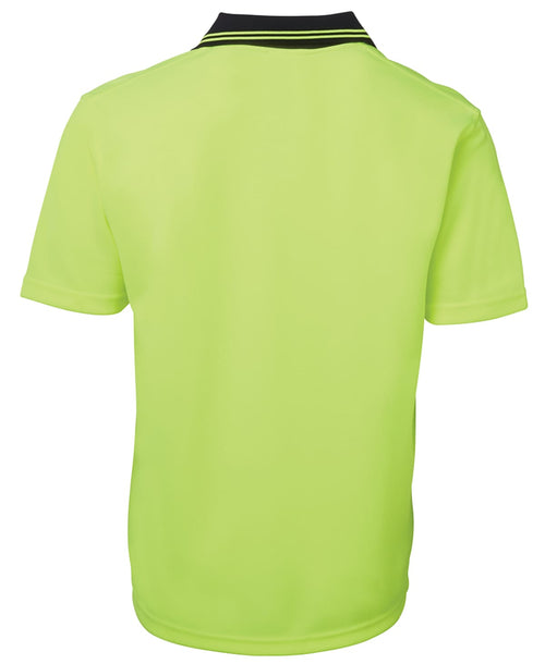 JB's Hi Vis S/S Non Button Polo