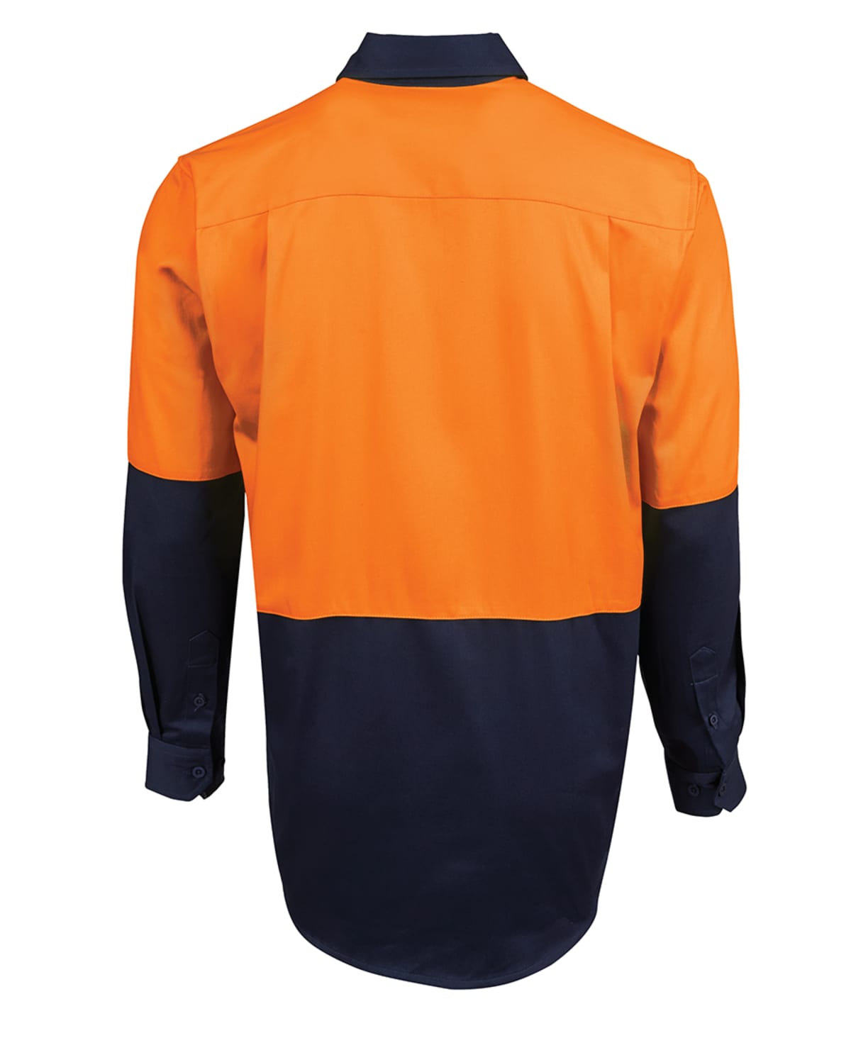 JB's Hi Vis Close Front L/S 190g Work Shirt