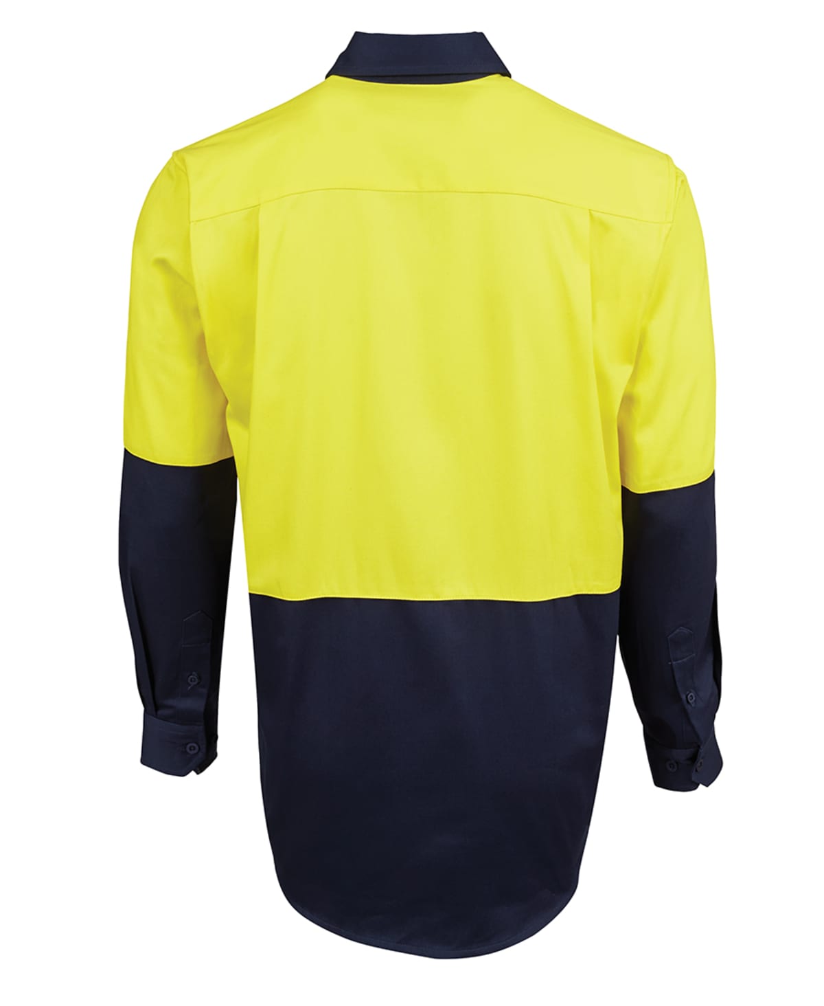 JB's Hi Vis Close Front L/S 190g Work Shirt