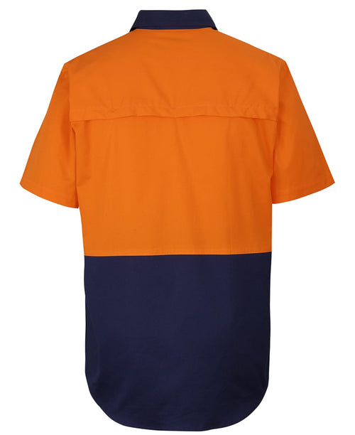 JB's Hi Vis Close Front S/S 150g Work Shirt