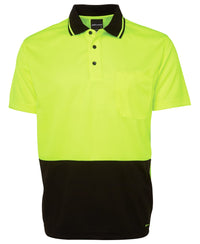 JB's Adults and Kids Hi Vis Non Cuff Traditional Polo