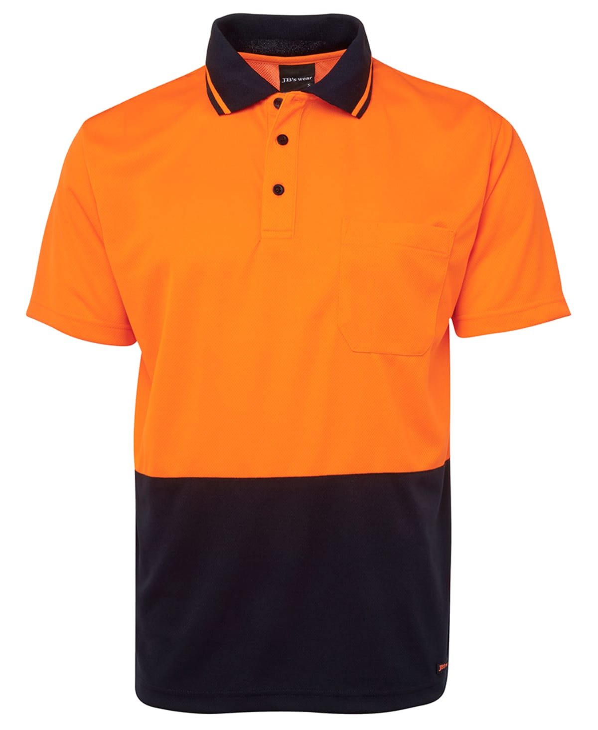JB's Adults and Kids Hi Vis Non Cuff Traditional Polo