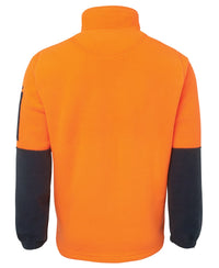 JB's Hi Vis 1/2 Zip Polar Fleece