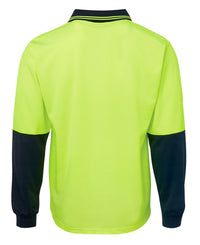 JB's Hi Vis L/S Traditional Polo