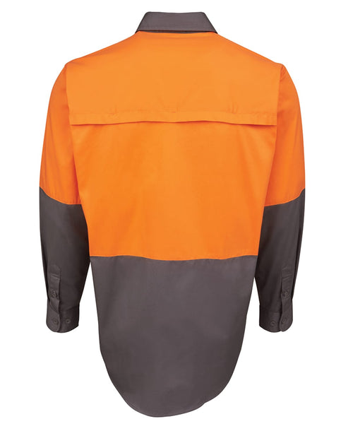 JB's Hi Vis L/S 150G Work Shirt