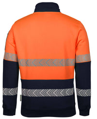 JB's Hi Vis ½ Zip Segmented Tape Fleecy