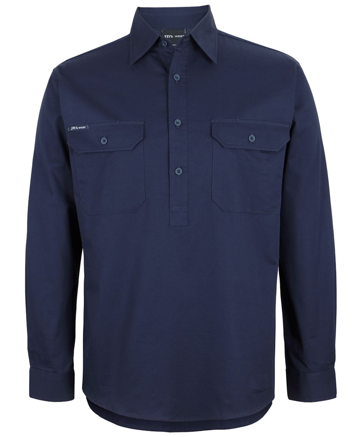 JB's Close Front L/S 150g Work Shirt