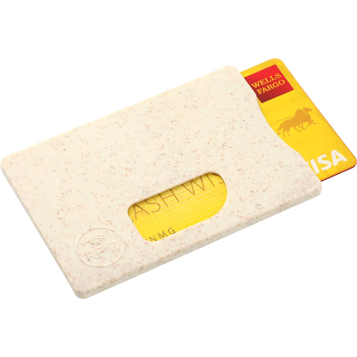 Wheat Straw RFID Card holder