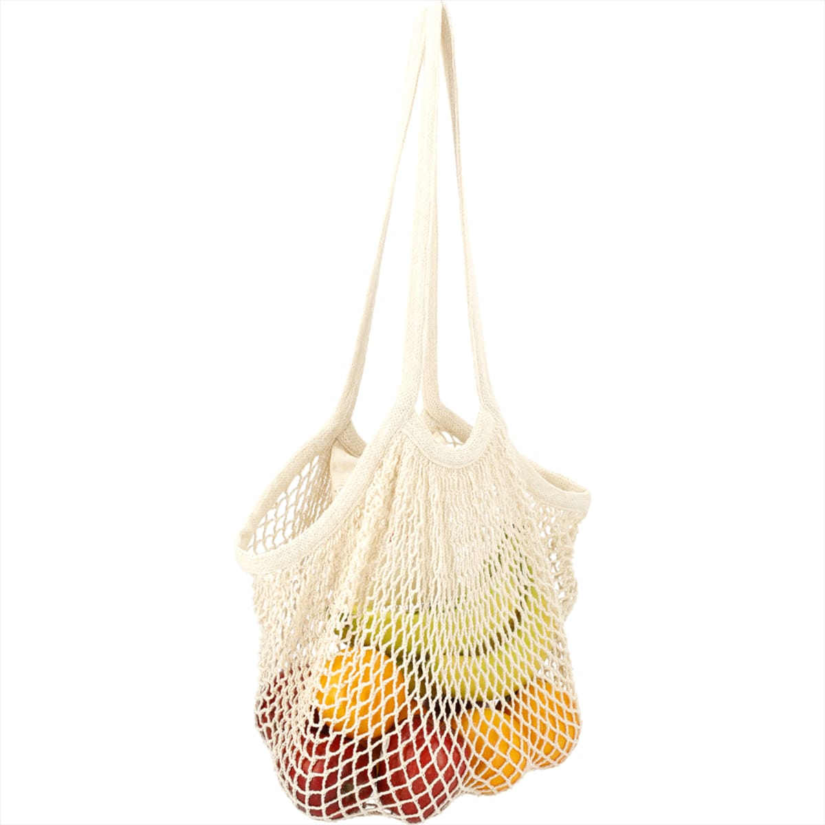 Riviera Cotton Mesh Market Bag w/ Zippered Pouch