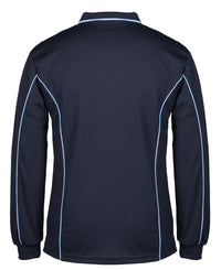 Podium L/S Piping Polo