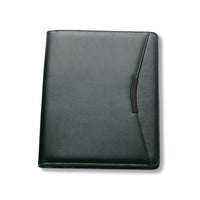 The Metropolitan Immitation Leather A4 Zippered Compendium