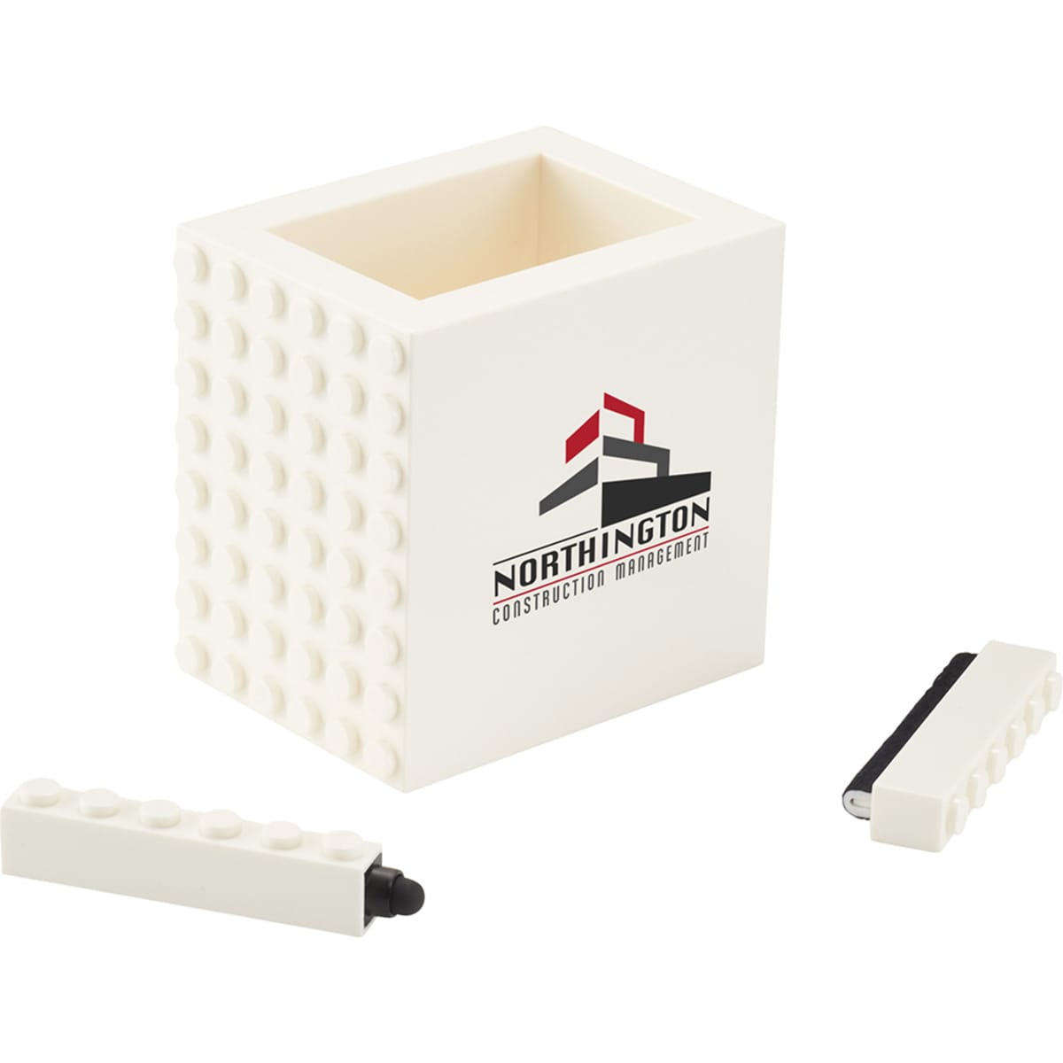 Office Block 3-In-1 Pen Pot