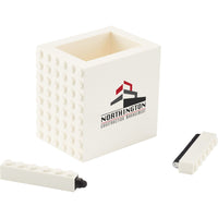 Office Block 3-In-1 Pen Pot