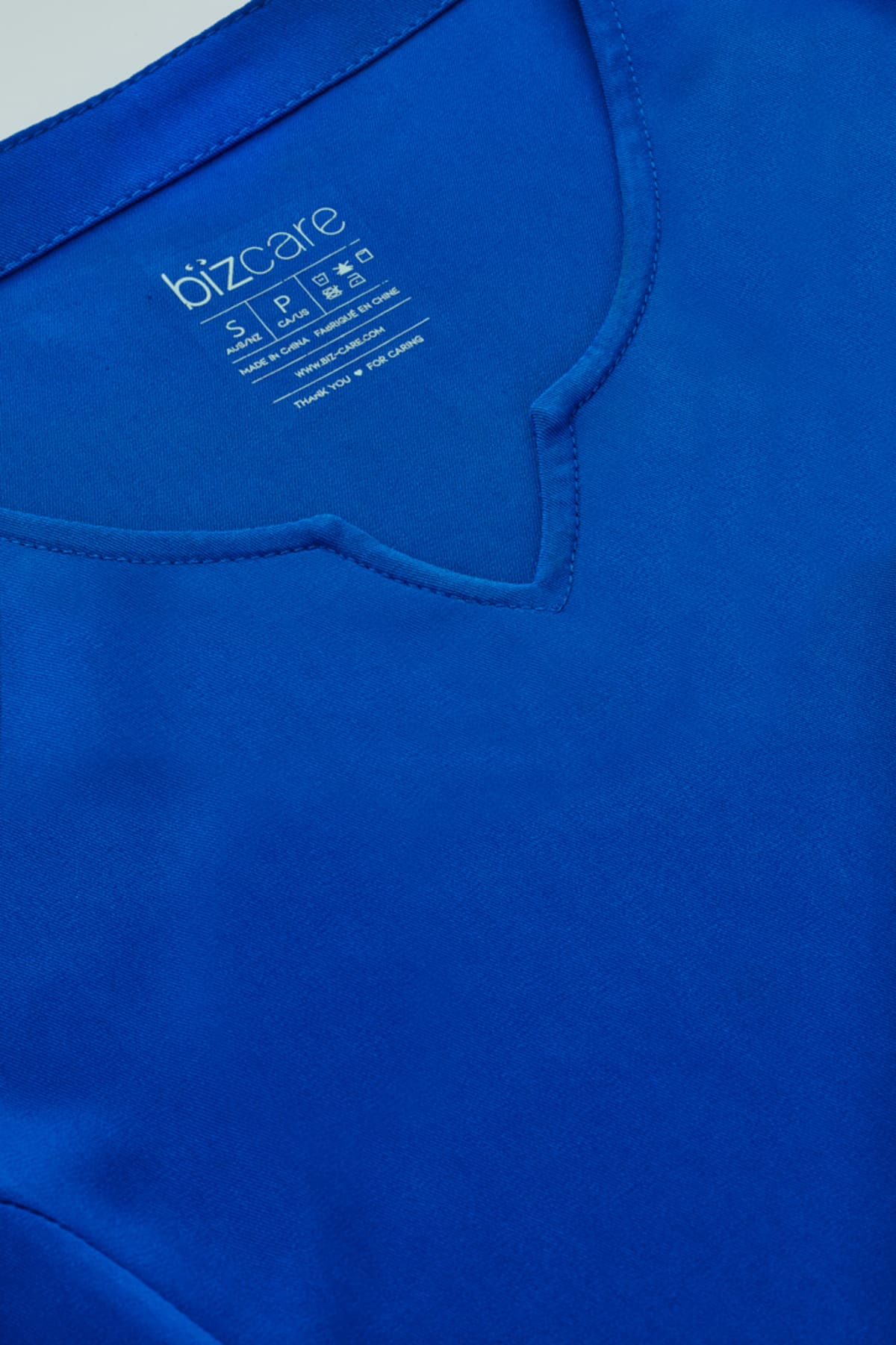 Womens Avery Round Neck Scrub Top