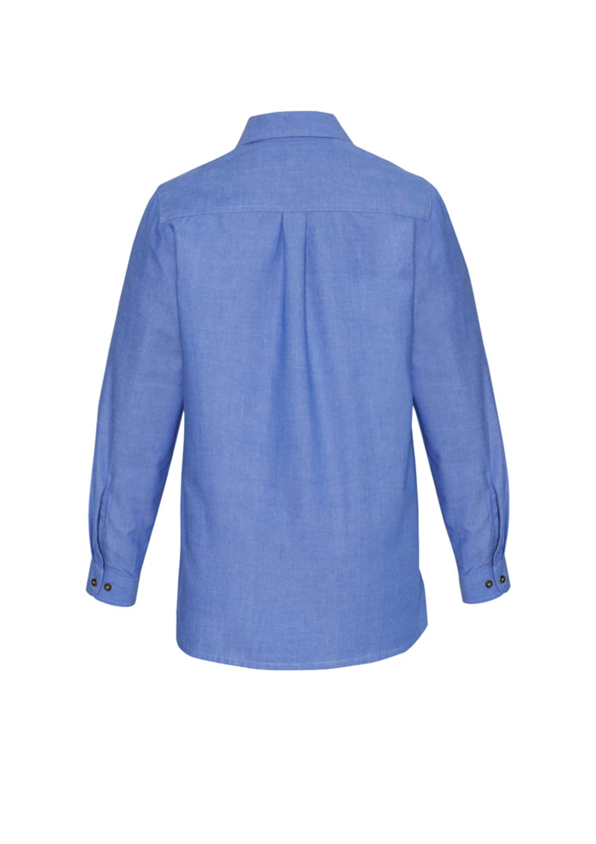 Womens Chambray Long Sleeve Shirt