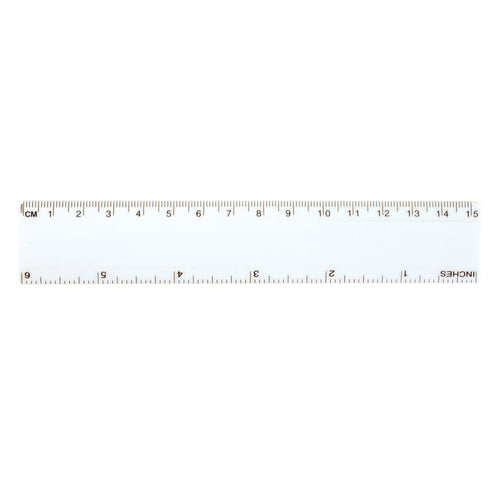 White15cm Ruler