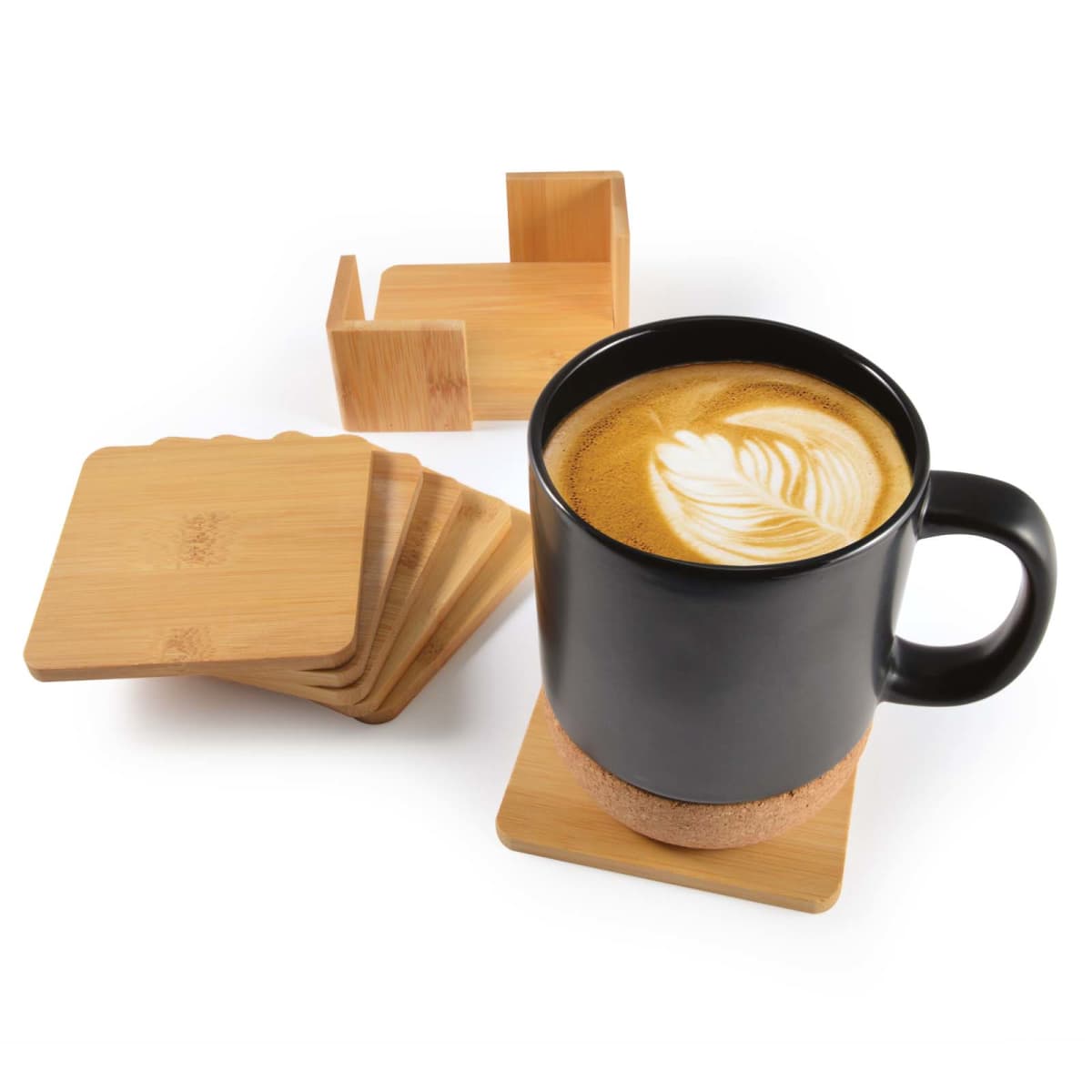 Tropic Bamboo Coasters Set of 6