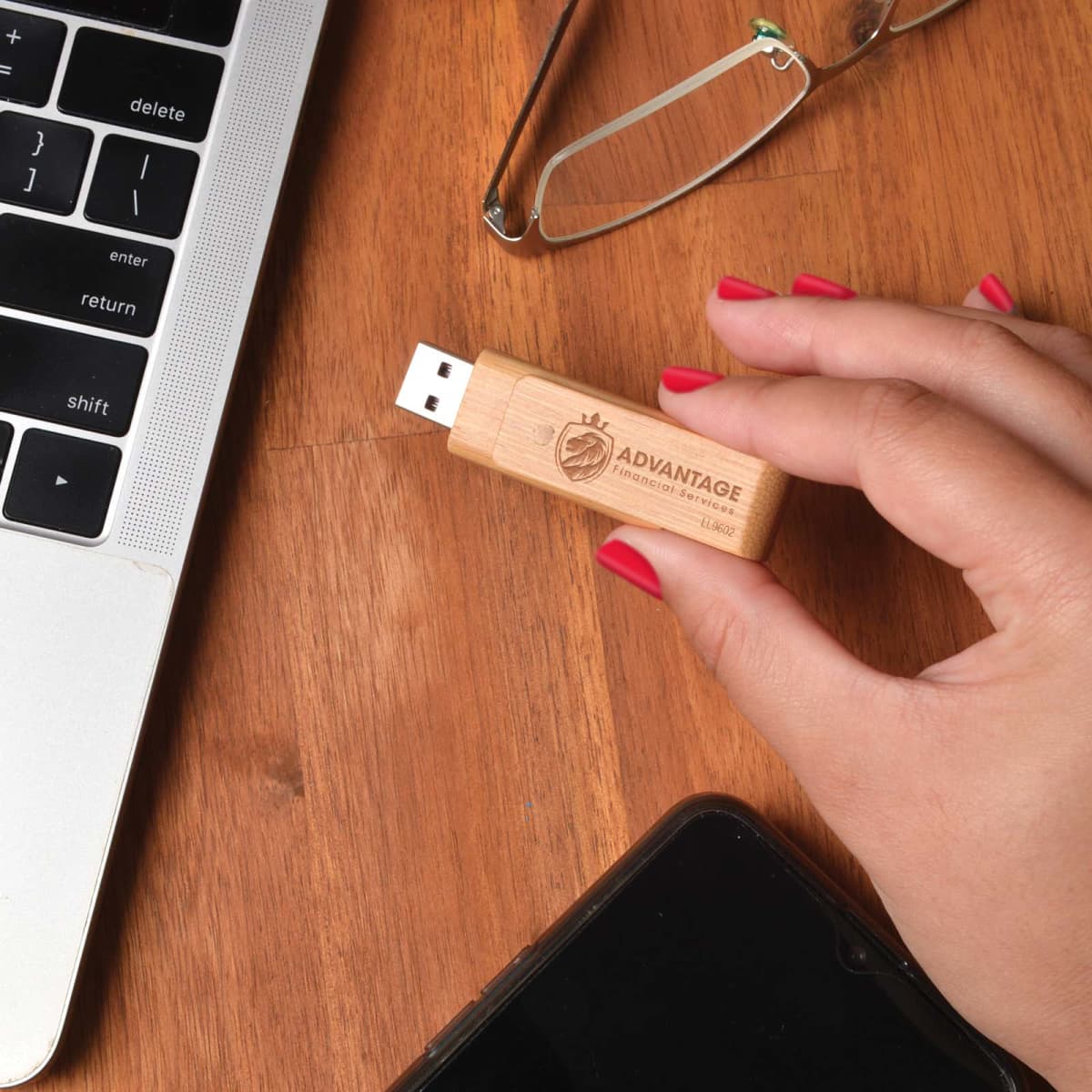 Bamboo USB Flash Drive