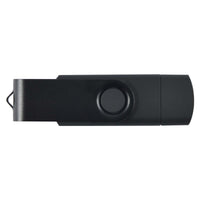 Swivel USB Flash Drive Dual 8GB